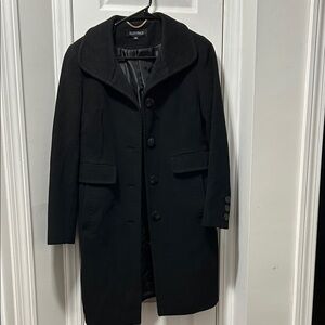 Ellen Tracy Classic Black Coat